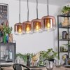 Lauden Hanglamp, Hanglamp Duidelijk, Koperkleurig, 4-lichts