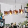 Lauden Hanglamp, Hanglamp Duidelijk, Koperkleurig, 4-lichts