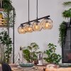 Ripoll Hanglamp, Kogellampje, Hanglamp Amber, 4-lichts
