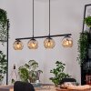 Ripoll Hanglamp, Kogellampje, Hanglamp Amber, 4-lichts
