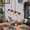Ripoll Hanglamp, Kogellampje, Hanglamp Amber, Duidelijk, 4-lichts