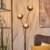 Koyoto Kogellampje, Staande lamp Duidelijk, Rookkleurig, 3-lichts