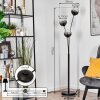 Koyoto Kogellampje, Staande lamp Duidelijk, Rookkleurig, 3-lichts