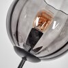 Koyoto Kogellampje, Staande lamp Rookkleurig, 3-lichts