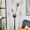 Koyoto Kogellampje, Staande lamp Amber, Duidelijk, Rookkleurig, 3-lichts