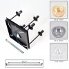 Gastor Plafondlamp, Kogellampje Amber, Duidelijk, Rookkleurig, 5-lichts