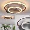 Lynor Plafondlamp LED Antraciet, Zwart, 1-licht