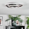 Lynor Plafondlamp LED Antraciet, Zwart, 1-licht