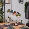Koyoto Hanglamp, Kogellampje, Hanglamp Blauw, Groen, Duidelijk, Koperkleurig, 4-lichts Koyoto Hanglamp, Kogellampje, Hanglamp Blauw, Groen, Duidelijk, Koperkleurig, 4-lichts