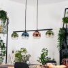 Koyoto Hanglamp, Kogellampje, Hanglamp Blauw, Groen, Duidelijk, Koperkleurig, 4-lichts Koyoto Hanglamp, Kogellampje, Hanglamp Blauw, Groen, Duidelijk, Koperkleurig, 4-lichts