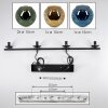 Ripoll Hanglamp, Kogellampje, Hanglamp Blauw, Goud, Groen, 4-lichts