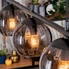 Koyoto Hanglamp, Kogellampje, Hanglamp Rookkleurig, 5-lichts