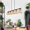 Koyoto Hanglamp, Kogellampje, Hanglamp Amber, 5-lichts