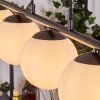 Gastor Hanglamp, Kogellampje, Hanglamp Wit, 5-lichts