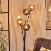 Koyoto Kogellampje, Staande lamp Amber, Duidelijk, Rookkleurig, 5-lichts