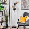 Koyoto Kogellampje, Staande lamp Amber, Duidelijk, Rookkleurig, 5-lichts