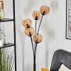 Koyoto Kogellampje, Staande lamp Amber, 5-lichts