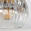 Ripoll Plafondlamp, Kogellampje Natuurlijke kleuren, Zwart, 3-lichts
