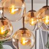 Gastor Plafondlamp, Kogellampje Amber, Duidelijk, 5-lichts
