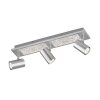 Wofi Bali Plafondlamp LED Nikkel mat, 3-lichts
