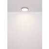 Globo Xander Plafondlamp LED Zwart, 1-licht