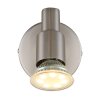 Globo Kinley Plafondlamp Chroom, Nikkel mat, 1-licht