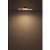 Globo Eloise Plafondlamp LED Zwart, 1-licht
