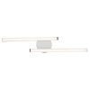 Globo Eloise Plafondlamp LED Chroom, Wit, 1-licht