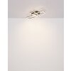 Globo Sapena Plafondlamp LED Zwart, 1-licht
