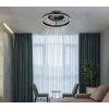Globo Conway Plafondventilator met verlichting LED Zwart, 1-licht, Afstandsbediening