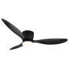 Globo Armando Plafondventilator met verlichting LED Zwart, 1-licht, Afstandsbediening