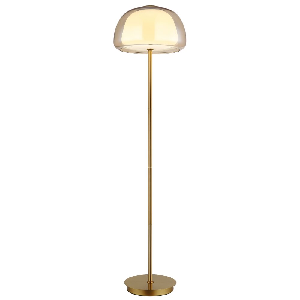 Globo Avila Staande lamp LED Goud, 1-licht, Afstandsbediening main product photo