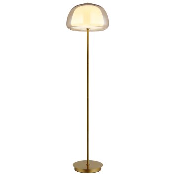 Globo Avila Staande lamp LED Goud, 1-licht, Afstandsbediening