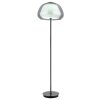 Globo Avila Staande lamp LED Chroom, Zwart, 1-licht, Afstandsbediening