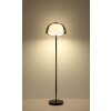 Globo Avila Staande lamp LED Chroom, Zwart, 1-licht, Afstandsbediening