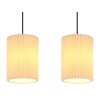 Globo Page Hanglamp Zwart, 3-lichts