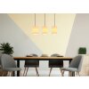 Globo Page Hanglamp Zwart, 3-lichts