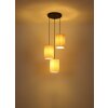 Globo Page Hanglamp Zwart, 3-lichts