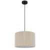 Globo Page Hanglamp Zwart, 1-licht