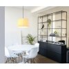 Globo Page Hanglamp Zwart, 1-licht