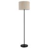 Globo Page Staande lamp Zwart, 1-licht