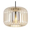 Globo Alfred Hanglamp Zandkleurig, 1-licht