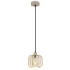 Globo Alfred Hanglamp Zandkleurig, 1-licht