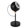Globo Donovan Tafellamp LED Chroom, Zwart, 1-licht