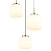 Globo Kladora Hanglamp Nikkel mat, 3-lichts