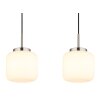 Globo Kladora Hanglamp Nikkel mat, 3-lichts