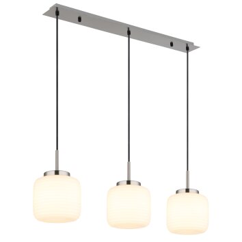 Globo Kladora Hanglamp Nikkel mat, 3-lichts