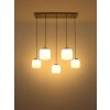 Globo Kladora Hanglamp Nikkel mat, 5-lichts