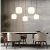 Globo Kladora Hanglamp Nikkel mat, 5-lichts