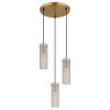 Globo Karolo Hanglamp Goud, 3-lichts